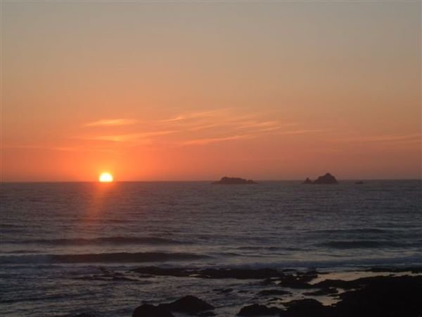 The Quies at sunset